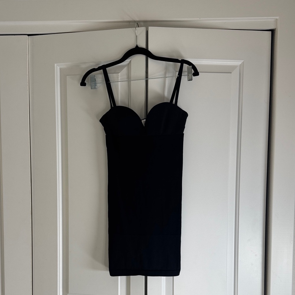 Black Removable straps Mini Dress from Wolford- Small, cup B